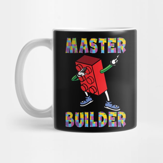 Birthday Master Brick Block Builder by BOOBYART